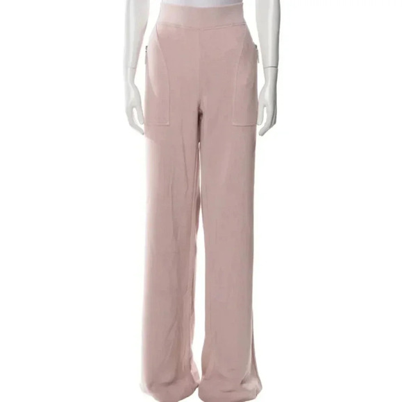 Bottega Veneta Pants Pink Track Sweat Size 40 Italy US 4 Wide Leg Flare Bootcut - Picture 4 of 16